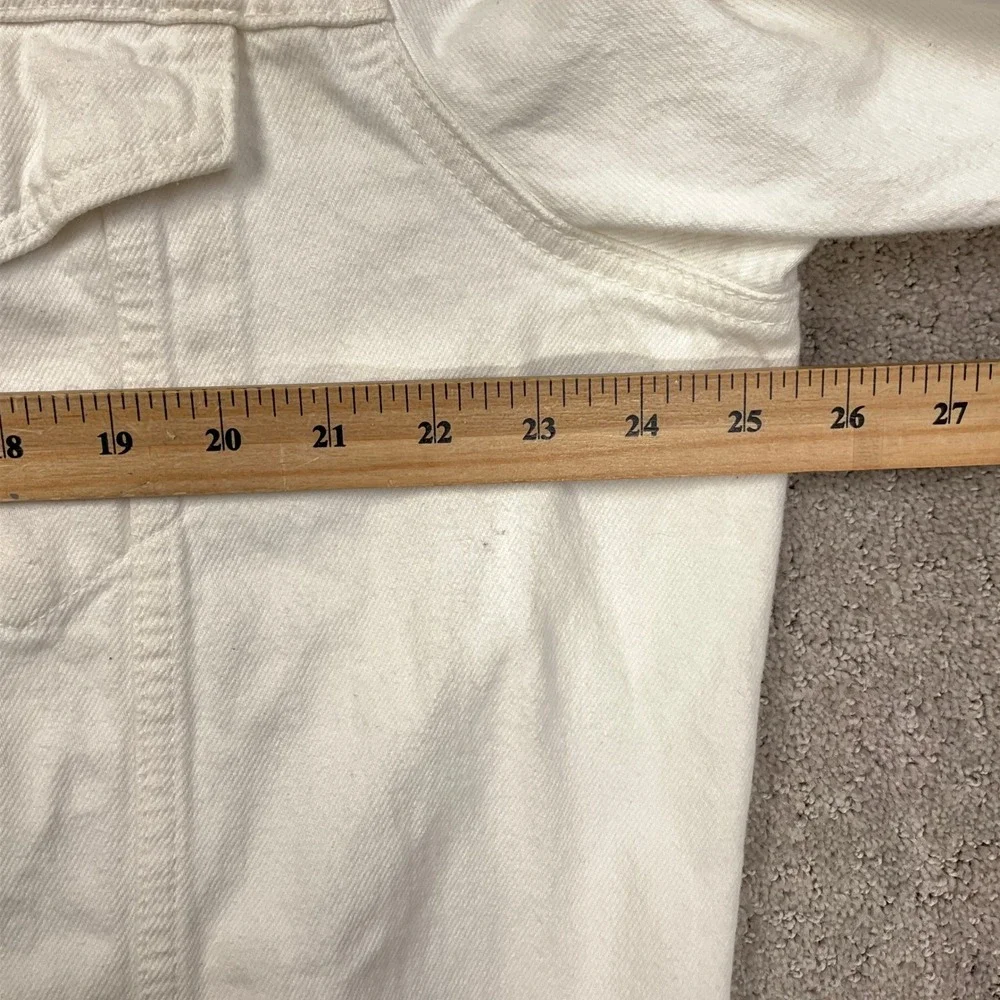 Levis Trucker Jacket Mens XXL White 72334-0292 Gorpcore Americana Beach Denim - Picture 7 of 12